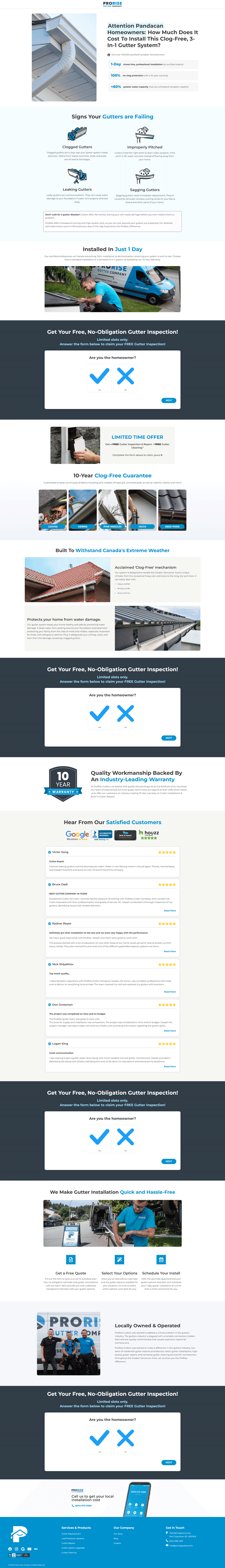 Prorise Gutters